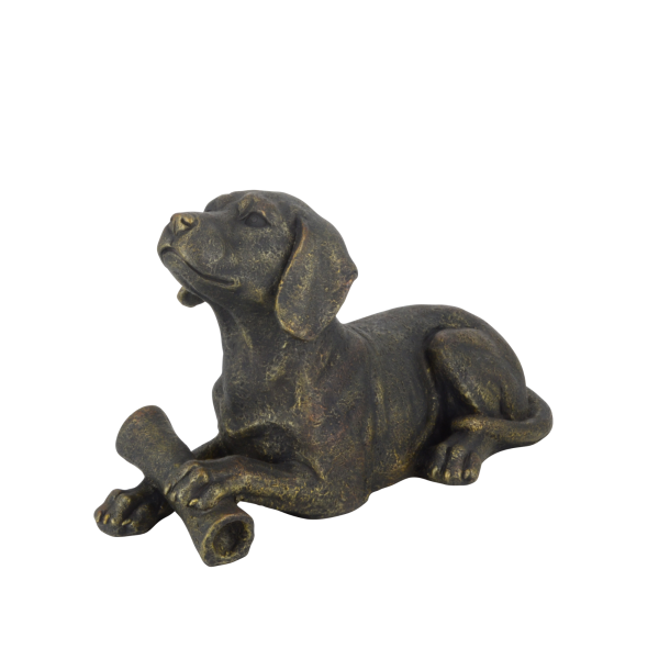 Kunstharzurne Gold abgesetzt