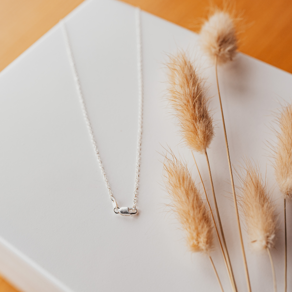 Edelstahlkette, 45,0 cm