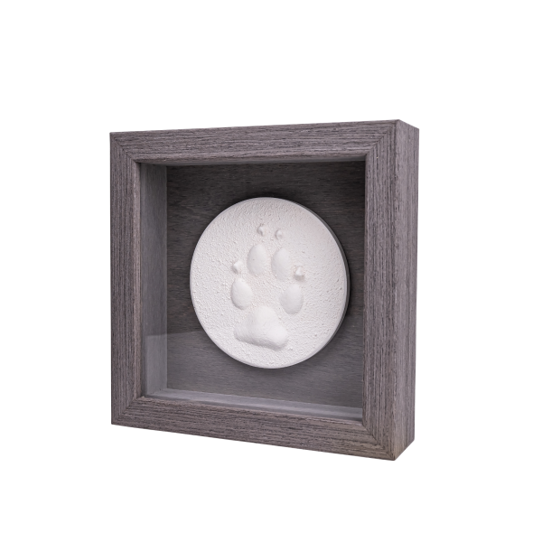 Pfotenabdruck im Bilderrahmen – Individuelle Erinnerungsstücke von besonderen Menschen