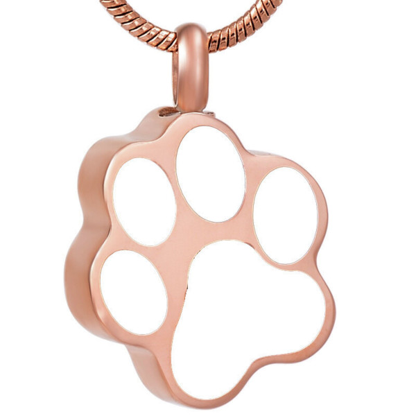 Ascheanhänger Pfote hochglänzend