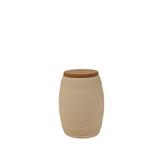 3D-Keramikurne Drum