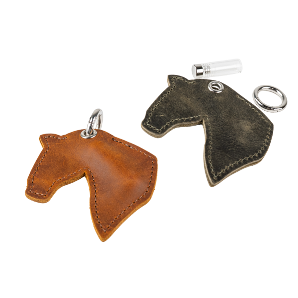 Leder Schlüsselanhänger Pferd