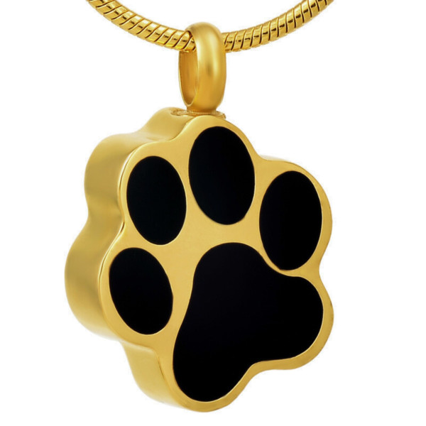 Ascheanhänger Pfote hochglänzend