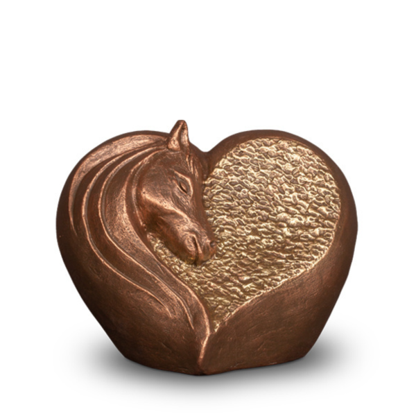 Keramikurne Seelenherz