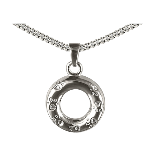 Ascheanhänger Ring mit Pfoten