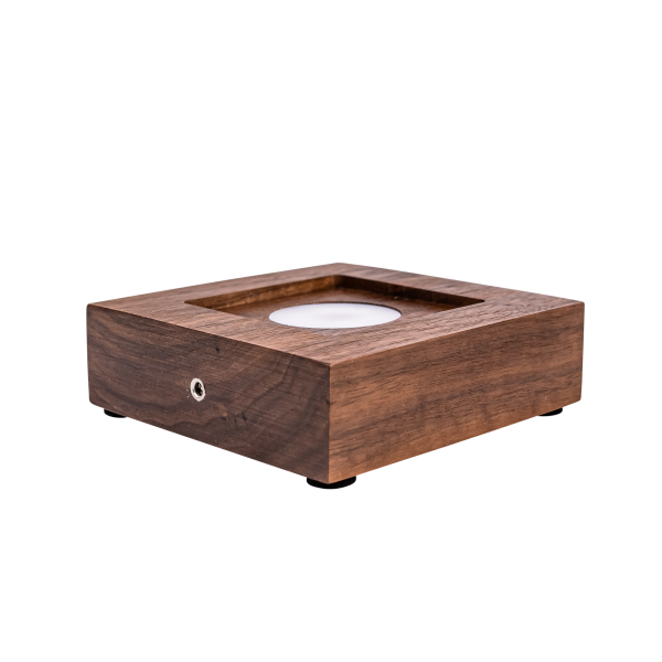 Holzsockel mit LED