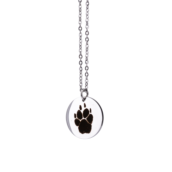 Pfotenabdruckkette inkl. Pfotenabdruck