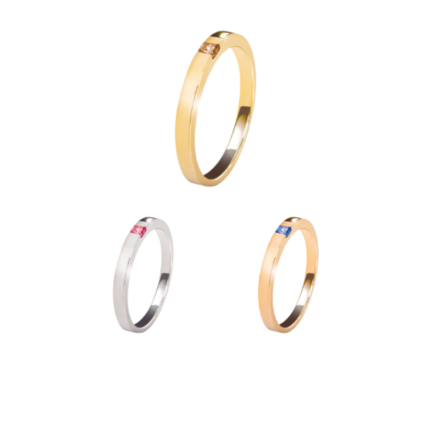 Ring inkl. Edelstein Timeless