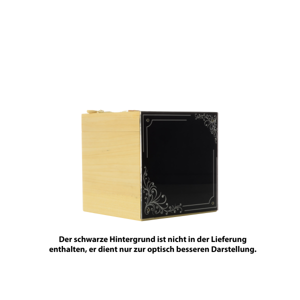 Holzurne Branka, Bilderrahmen