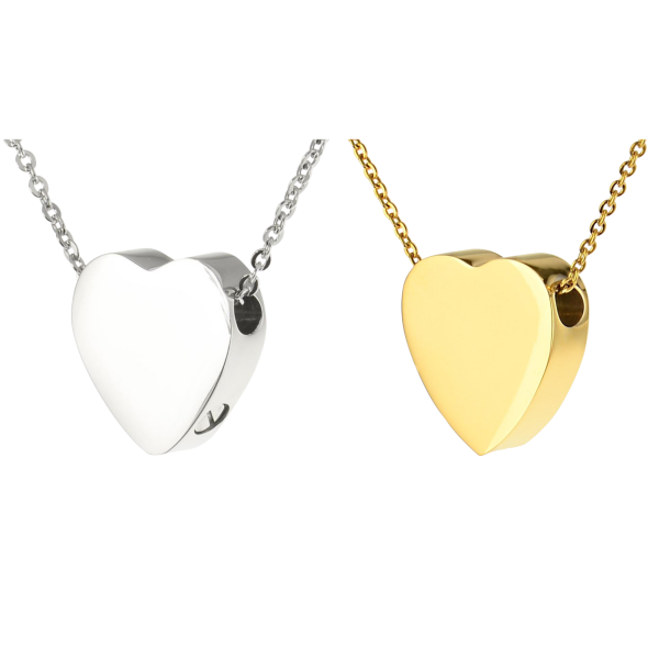 Ascheanhänger Herz neutral