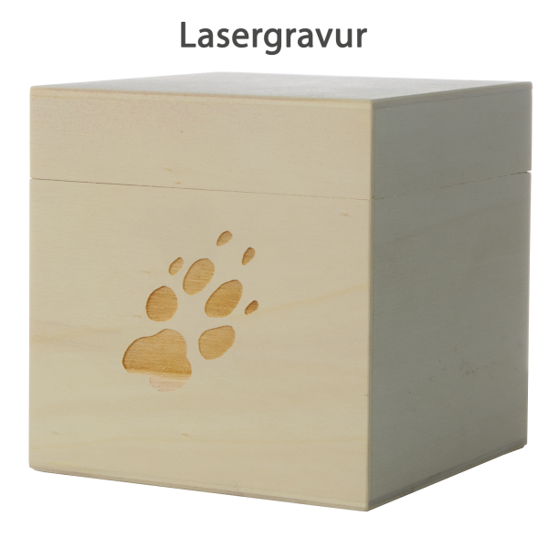 Pfotenabdruck als Grafik