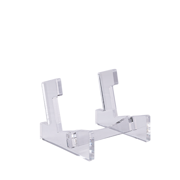 Acryl-Aufsteller für Pfotenabdruck in Metalldose