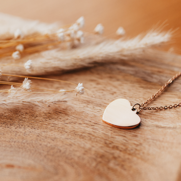 Gravurkette Herz
