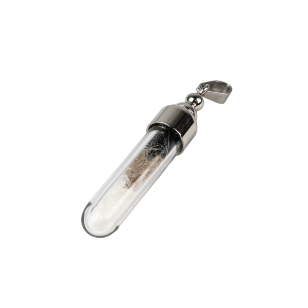 Fellanhänger Forever close, silber