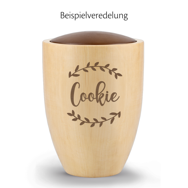 Holzurne Timber, Erlenholz