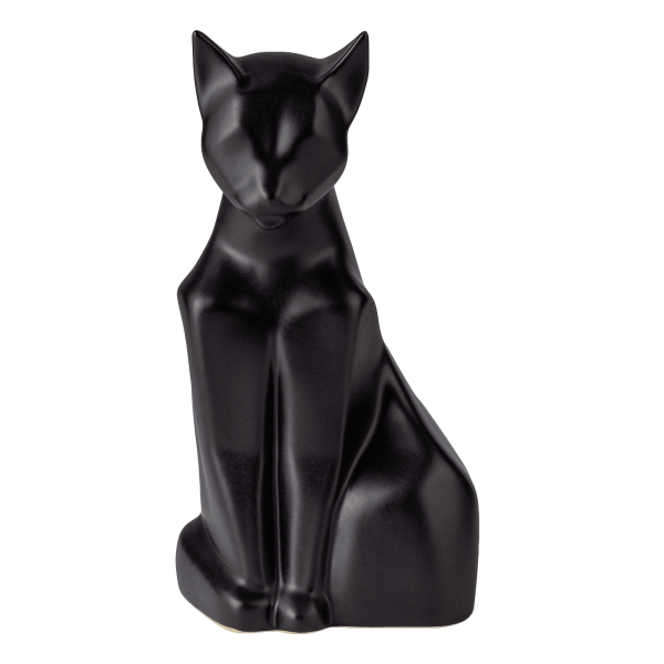 Keramikurne, Katze stehend