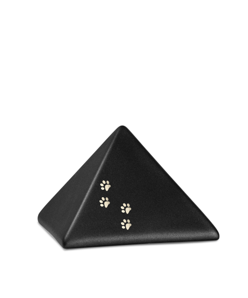 Keramikurne Pyramide, Pfotenspur