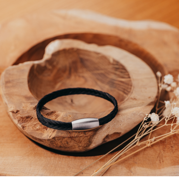 Pferdehaararmband Ribbon