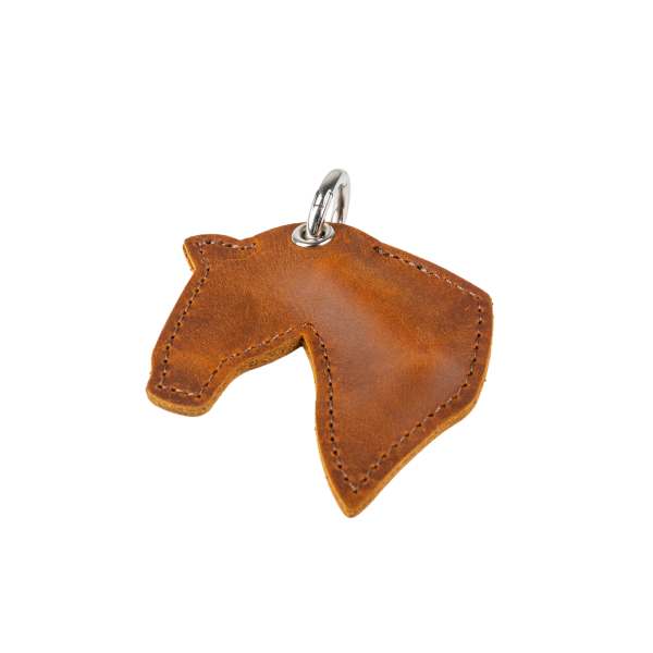 Leder Schlüsselanhänger Pferd