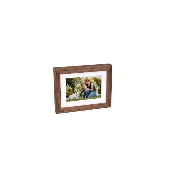 Bilderrahmen-Urne (handgefertigt in sozialen Werkstätten)