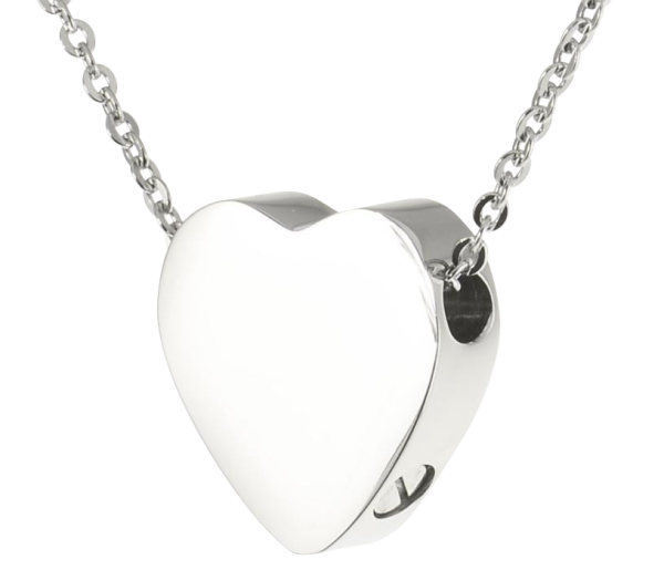 Ascheanhänger Herz neutral