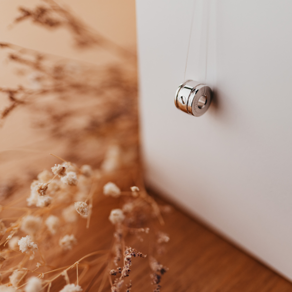 Ascheanhänger mit zwei Rillen