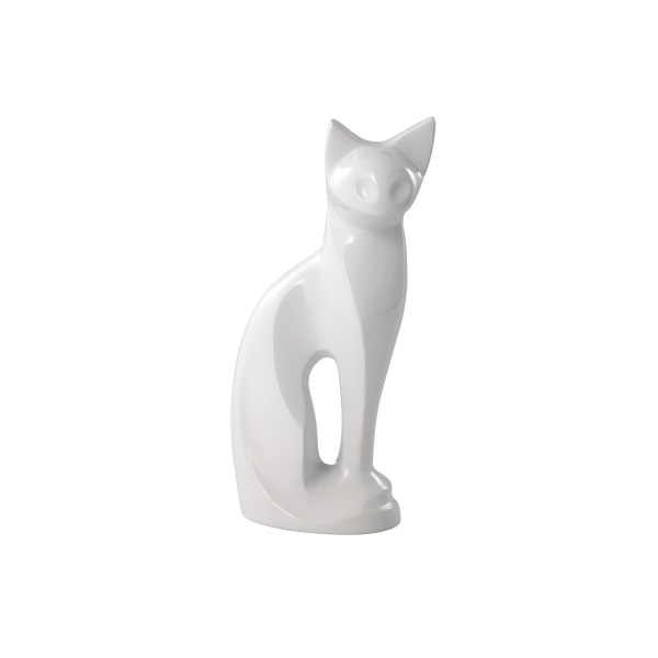 Messingurne Katze, glänzend