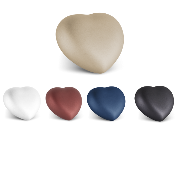 Keramikurne Crystal Herz