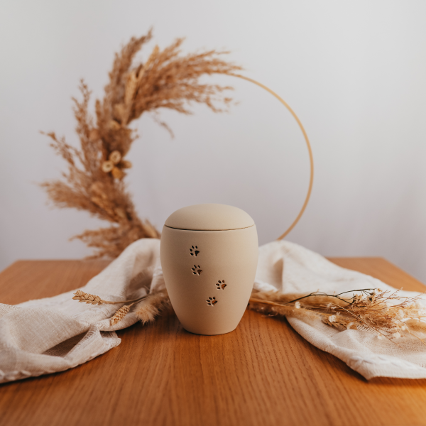 Keramikurne Siena, Pfoten