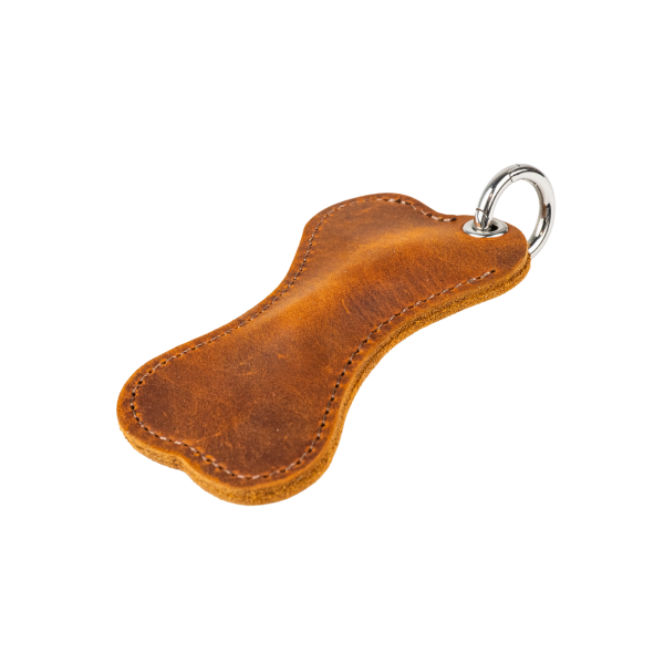Leder Schlüsselanhänger Knochen