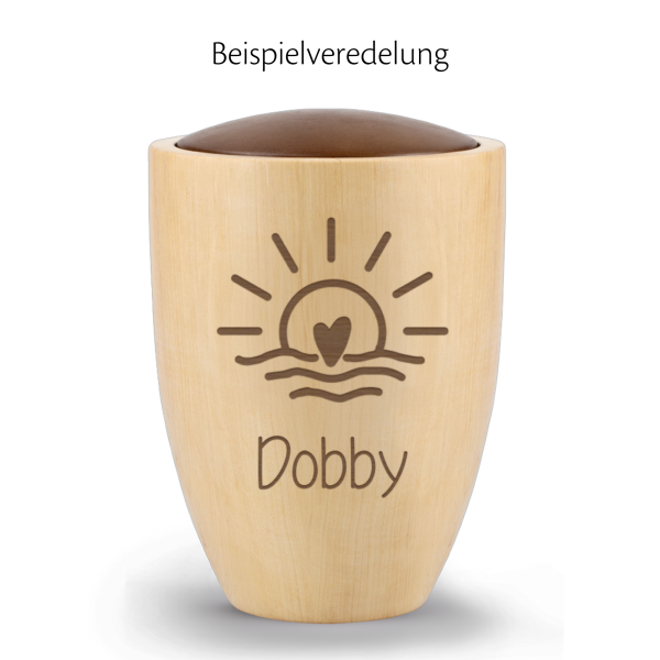 Holzurne Timber, Erlenholz