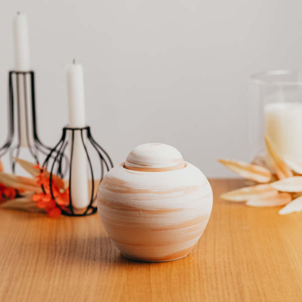 Ökourne Kugel, gewischt