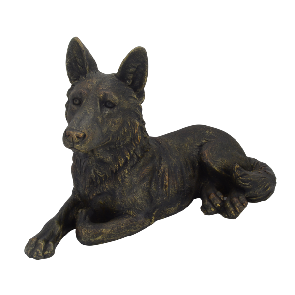 Kunstharzurne Gold abgesetzt