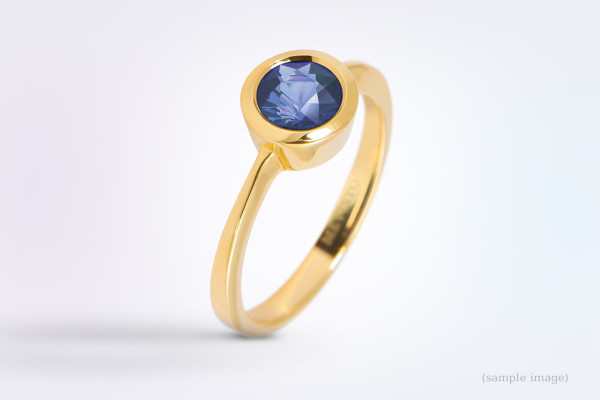 Kettenanhänger in Spannfassung inkl. Edelstein Day Dreamer