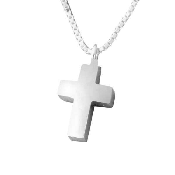 Silber Ascheschmuck, Am-Urn-Let, Kreuz, Silber 925er, klein