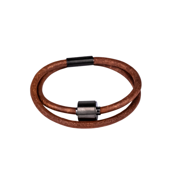 Aschearmband Barrel, Leder