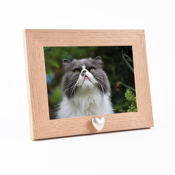 Bilderrahmen Herz mit Aschekapsel