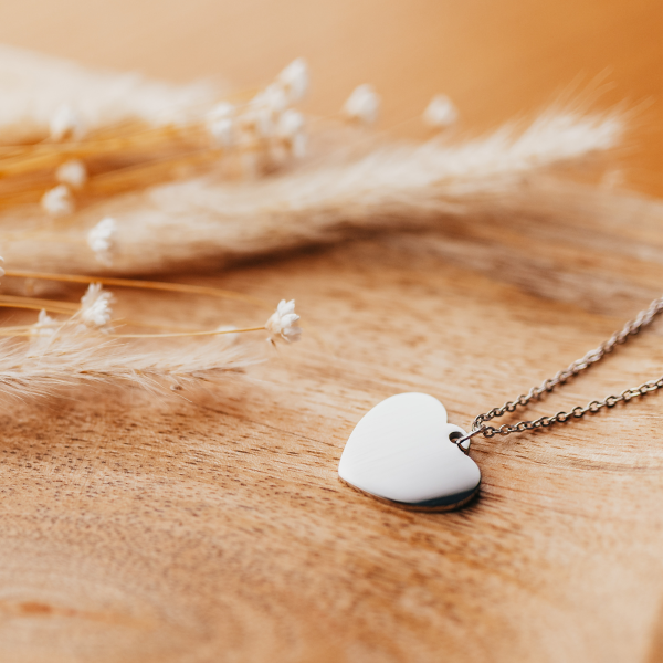 Gravurkette Herz