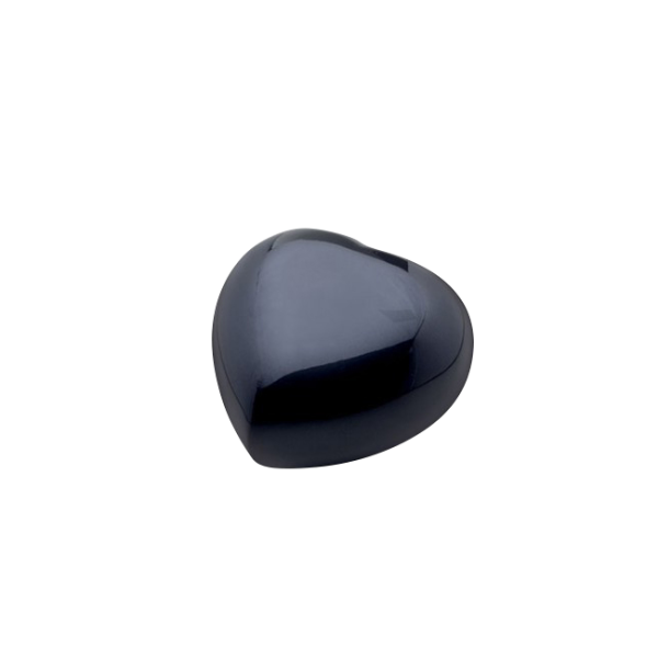 Messingurne, Herz, anthrazit