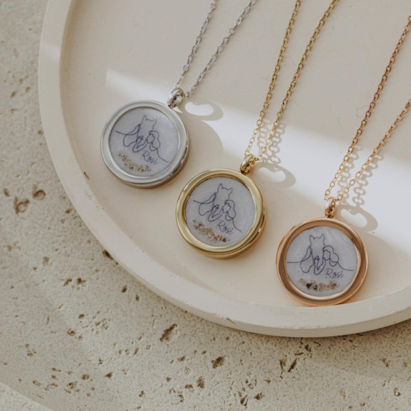 Aschekette Friends inkl. Namen