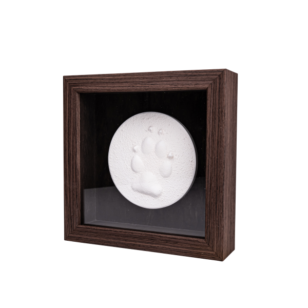 Pfotenabdruck im Bilderrahmen – Individuelle Erinnerungsstücke von besonderen Menschen