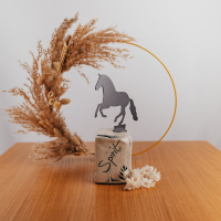 Keramikurne Stolzes Pferd Keramikurne Stolzes Pferd