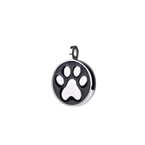 Ascheanhänger glitzernde Pfote