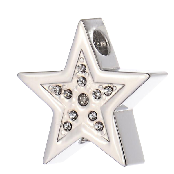 Aschenhänger Stern mit Zirkoniasteinen