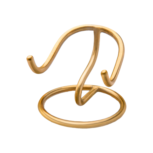 Messingständer für Herzurne