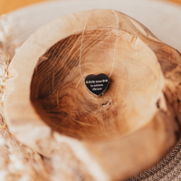 Ascheanhänger Herz "Für immer in meinem Herzen" Ascheanhänger Herz "Für immer in meinem Herzen"