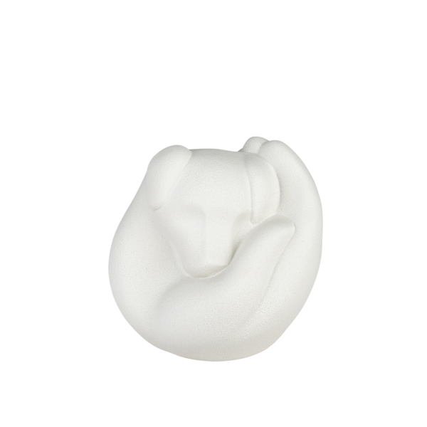 Porzellanurne Safe Dog