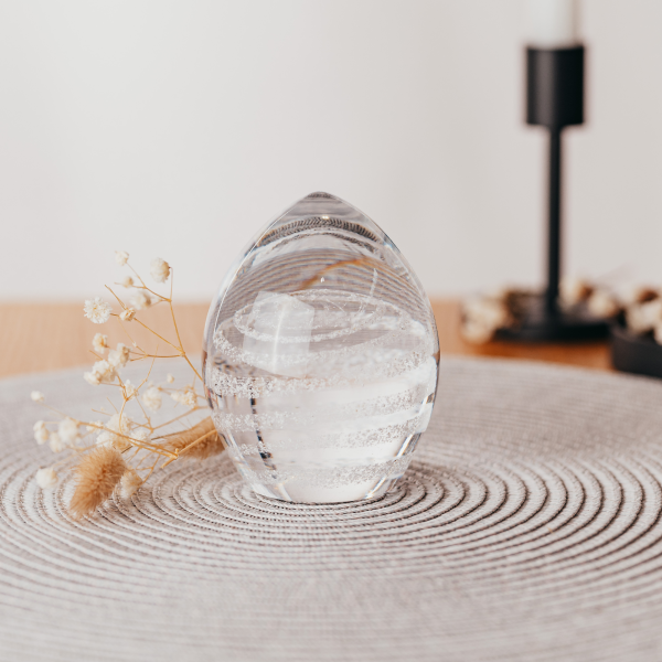 Erinnerungskristall Tropfen