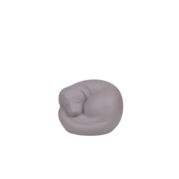 Porzellanurne Hund