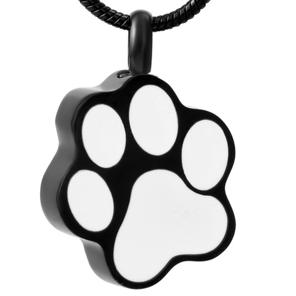 Ascheanhänger Pfote hochglänzend